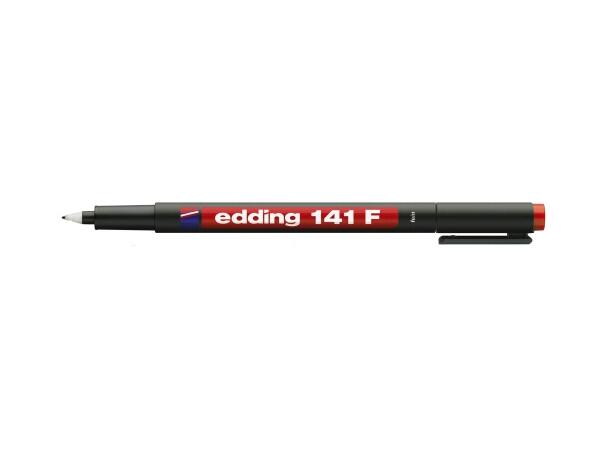 Overheadpenn Edding 141F rød 